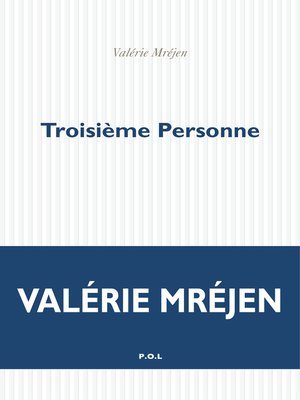 cover image of Troisième Personne